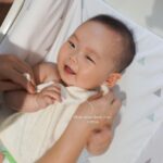 Petit Beary Bamboo Baby Washcloth/Waslap Bayi Sapu Tangan Handkerchief