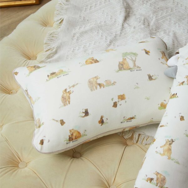 Baby & Toddler Bamboo Head Pillow CASE- Petit Beary - SARUNG BANTAL