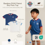 Petit Beary x Paw Patrol Collection - Boy Bamboo Polo Top