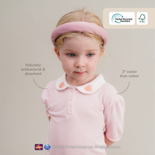 Petit Beary x Paw Patrol Collection - Girl Bamboo Polo Top