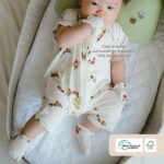 Petit Beary x Kero Bamboo Mitten & Booties Set - Sarung Tangan Kaki Bayi