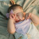 Bamboo Waterproof Bandana Bib Petit Beary - celemek bayi waterproof