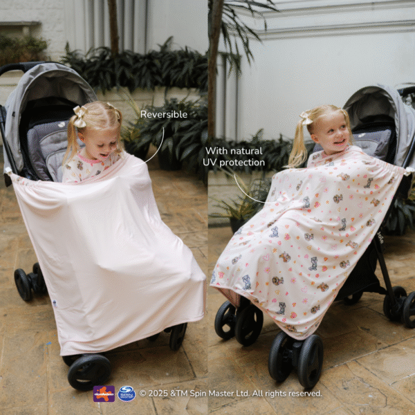 Petit Beary x Paw Patrol Bamboo On The Go Blanket 0.5TOG - Selimut Stroller Nursing Cover