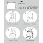 Petit Beary x Paw Patrol Bamboo On The Go Blanket 0.5TOG - Selimut Stroller Nursing Cover