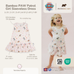 Petit Beary x PAW Patrol Bamboo Girl Sleeveless Dress