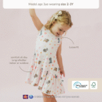 Petit Beary x PAW Patrol Bamboo Girl Sleeveless Dress