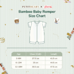 Petit Beary x Kero Bamboo Baby Romper - Jumper Anak Bayi