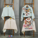 Petit Beary x PAW Patrol Kids Bamboo Hooded Towel Wrap