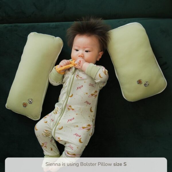 Petit Beary x Kero Bamboo Bolster Pillow and Case - Guling dan Sarung Anak Bayi Dewasa