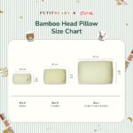 Petit Beary x Kero Bamboo Head Pillow and Case - Bantal dan Sarung Anak Bayi Dewasa