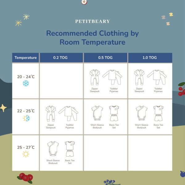 Bamboo Toddler Sleepsack Walker Multicolor - Petit Beary