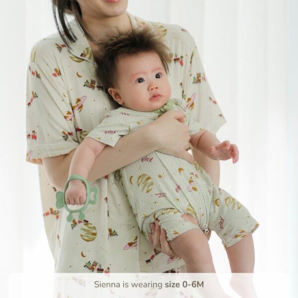 Petit Beary x Kero Bamboo Baby Romper - Jumper Anak Bayi