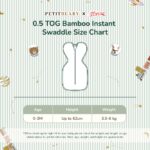 Petit Beary x Kero Bamboo Instant Swaddle - bedong instant bayi newborn