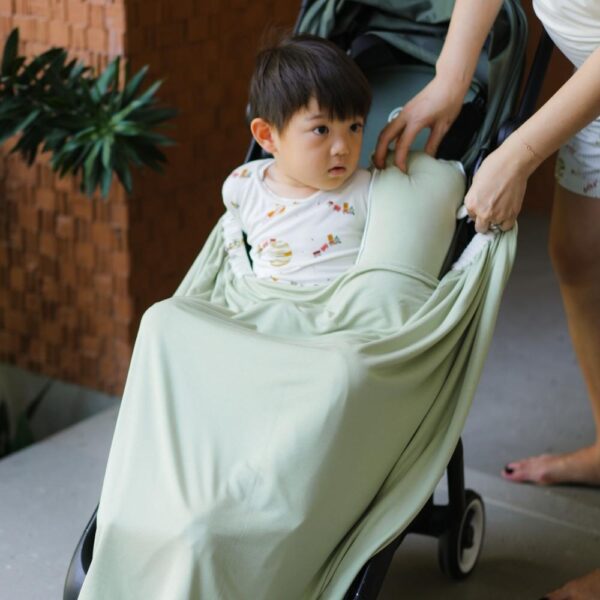 Petit Beary x Kero Bamboo On The Go Blanket 0.5TOG - Selimut Stroller Nursing Cover