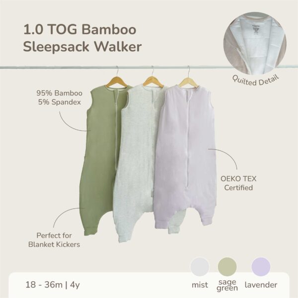 Petit Beary 1.0 TOG Bamboo Sleepsack Walker - Selimut Anak