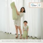 Petit Beary x Kero Bamboo Bolster Pillow and Case - Guling dan Sarung Anak Bayi Dewasa