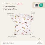 Petit Beary x Kero Kids Bamboo Everyday Tee - Kaos Anak
