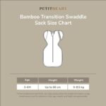 Petit Beary Bamboo Transition Swaddle Sack 0.5 / 1 TOG