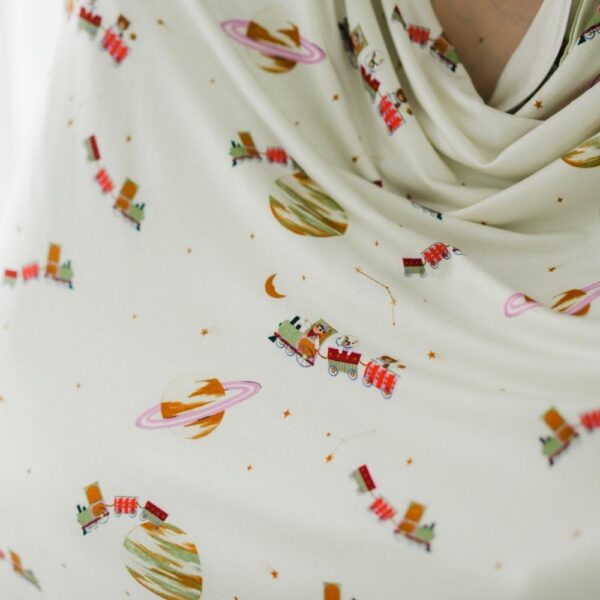 Petit Beary x Kero Bamboo On The Go Blanket 0.5TOG - Selimut Stroller Nursing Cover