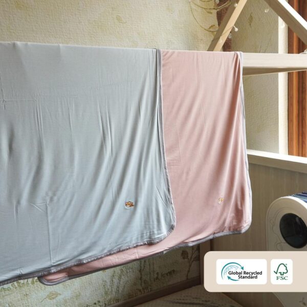Petit Beary Bamboo Double Layer Baby Kids Blanket