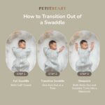 Petit Beary Bamboo Transition Swaddle Sack 0.5 / 1 TOG