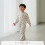 Petit Beary x Kero Toddler Bamboo Long - Sleeve Pyjamas - Setelan Piyama Anak
