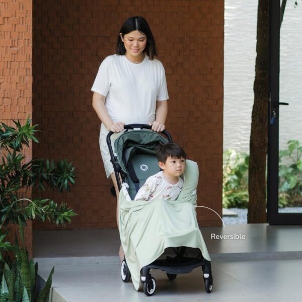 Petit Beary x Kero Bamboo On The Go Blanket 0.5TOG - Selimut Stroller Nursing Cover