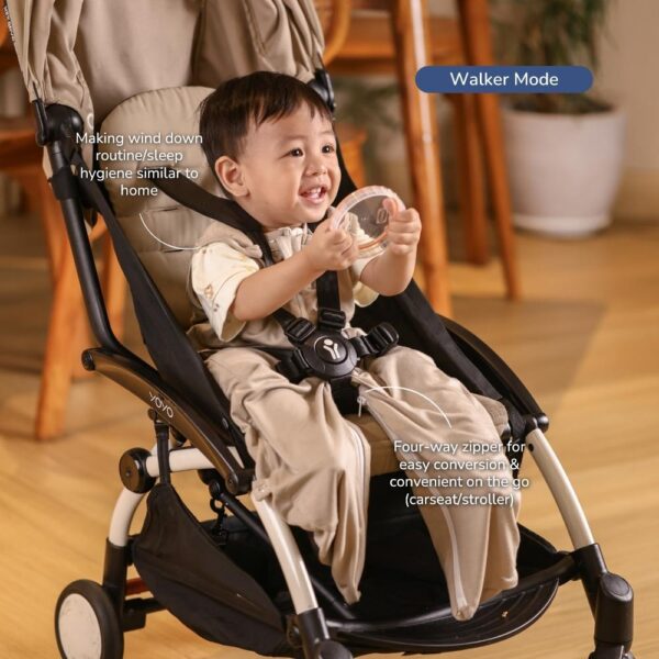 Bamboo Multi-Way Sleepsack 0.5TOG - Petit Beary