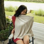 Petit Beary Bamboo On-The-Go Blanket /Selimut Stroller/Nursing Cover