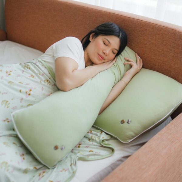 Petit Beary x Kero Bamboo Head Pillow and Case - Bantal dan Sarung Anak Bayi Dewasa