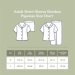PETIT BEARY - Women Short-Sleeve Bamboo Pyjamas Shorts / Long Pants -  Piyama Bamboo Wanita Celana Pendek Panjang