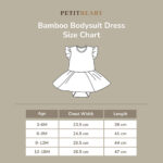 PETIT BEARY - Bamboo Bodysuit Dress