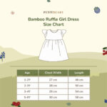 PETIT BEARY - Bamboo Ruffle Girl Dress