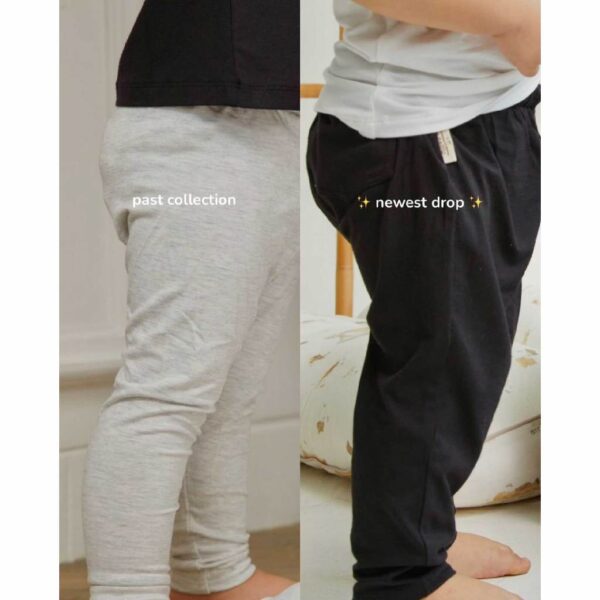 PETIT BEARY - Kids bamboo unisex legging 2.0 (relaxed-fit) - legging jogger anak