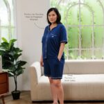 PETIT BEARY - Women Short-Sleeve Bamboo Pyjamas Shorts / Long Pants -  Piyama Bamboo Wanita Celana Pendek Panjang