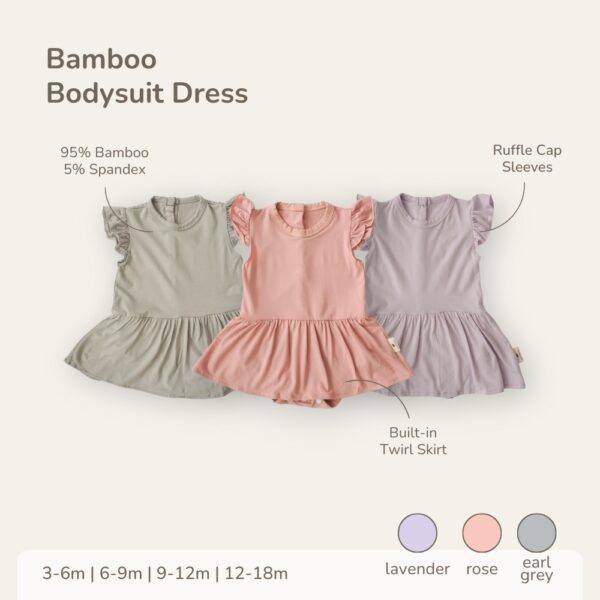PETIT BEARY - Bamboo Bodysuit Dress