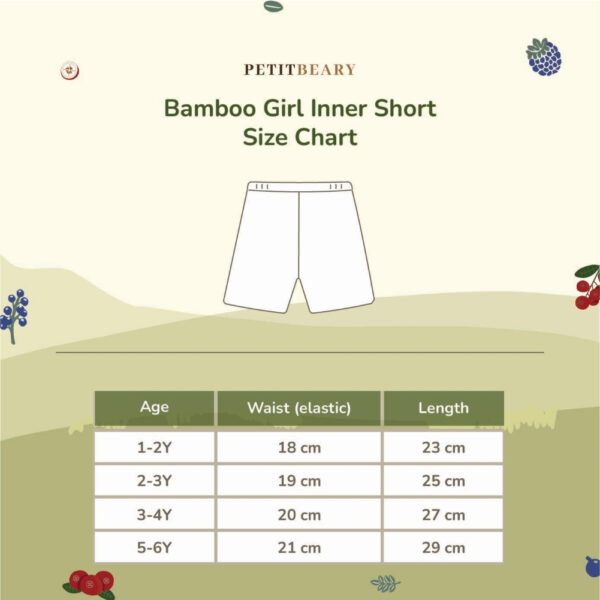 PETIT BEARY - Bamboo Girl Inner Short