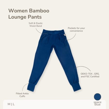 PETIT BEARY - Women Bamboo Lounge Pants