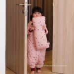 PETIT BEARY - Bamboo Bolster Pillow Case Baby & Kids Multicolor - Sarung Guling