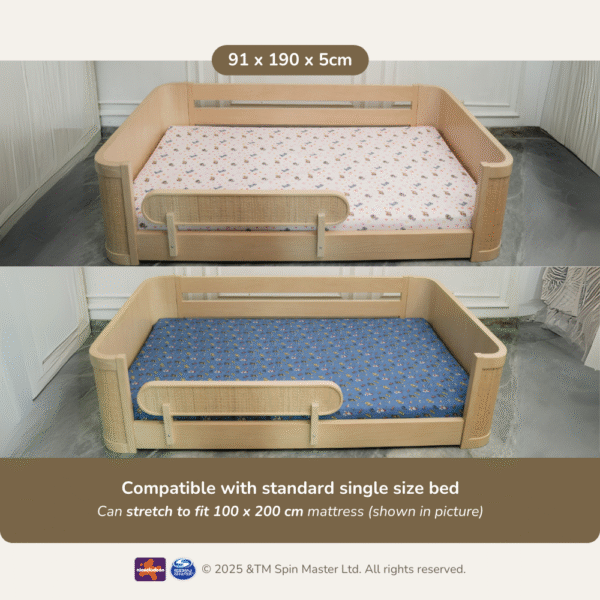 Petit Beary x PAW Patrol Bamboo Bed Sheet - Sprei ranjang anak