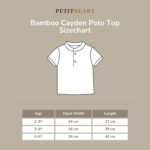 PETIT BEARY - Cayden Pure Bamboo Polo Top
