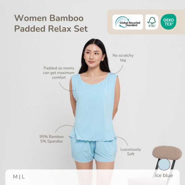 PETIT BEARY - Women’s Padded Relax Set