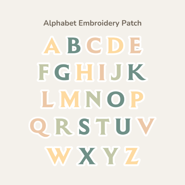 Add On Embroidery Patch