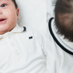 PETIT BEARY - Bamboo Classic Polo Bodysuit