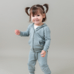 Petit Beary Jaket Anak Bamboo Premium Set Celana Jogger – Kids Zipper Hoodie & Jogger Pants Set