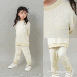 Petit Beary Sweater Anak Bamboo Premium Set Celana Jogger – Kids Unisex Sweatshirt & Jogger Pants Set