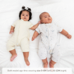 PETIT BEARY -  Bamboo Baby Romper