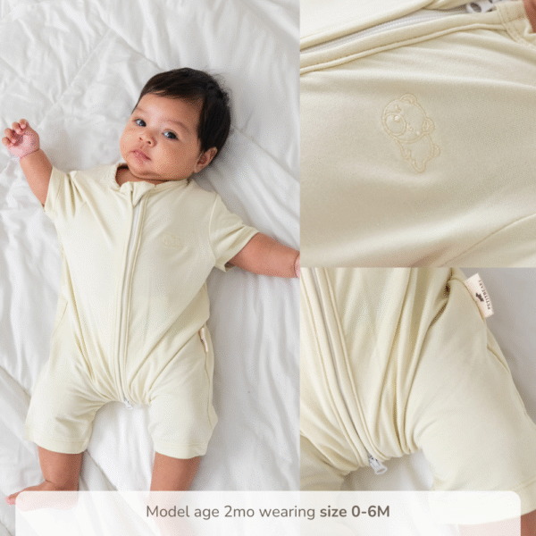 PETIT BEARY -  Bamboo Baby Romper