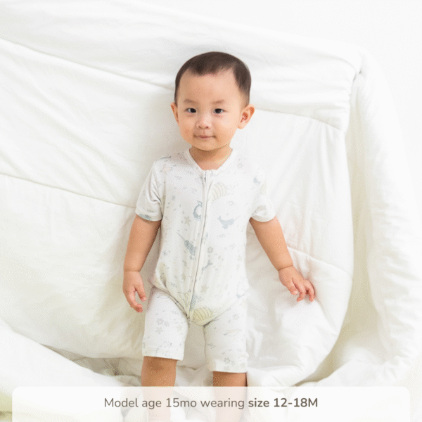 PETIT BEARY -  Bamboo Baby Romper