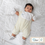 Petit Beary Set Sarung Tangan & Kaki Bayi Bamboo  Newborn – Mitten Booties - Anti Gores, Kulit Sensitif & Eczema Friendly